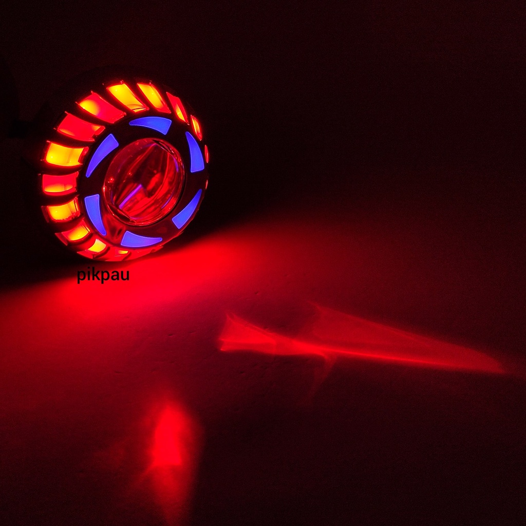 COD Lampu Projie mini Laser 2.5 inch LED high low AE DE Red Blue Red 12 volt 20 watt