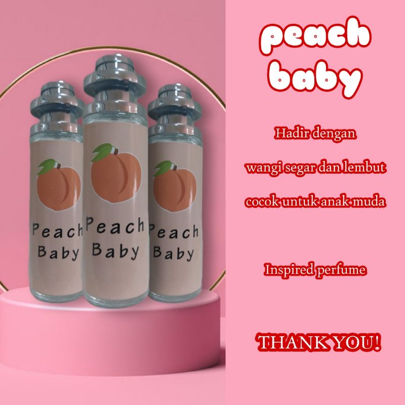 parfum cewek parfum thailand 35ml - peach baby