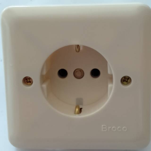 STOP KONTAK IB BROCO 5511 U /Stop Kontak Tanam