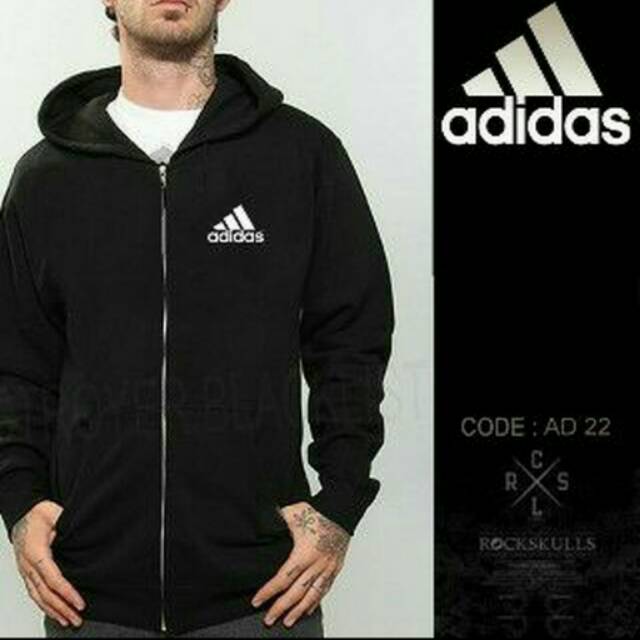 Jaket adidas hitam