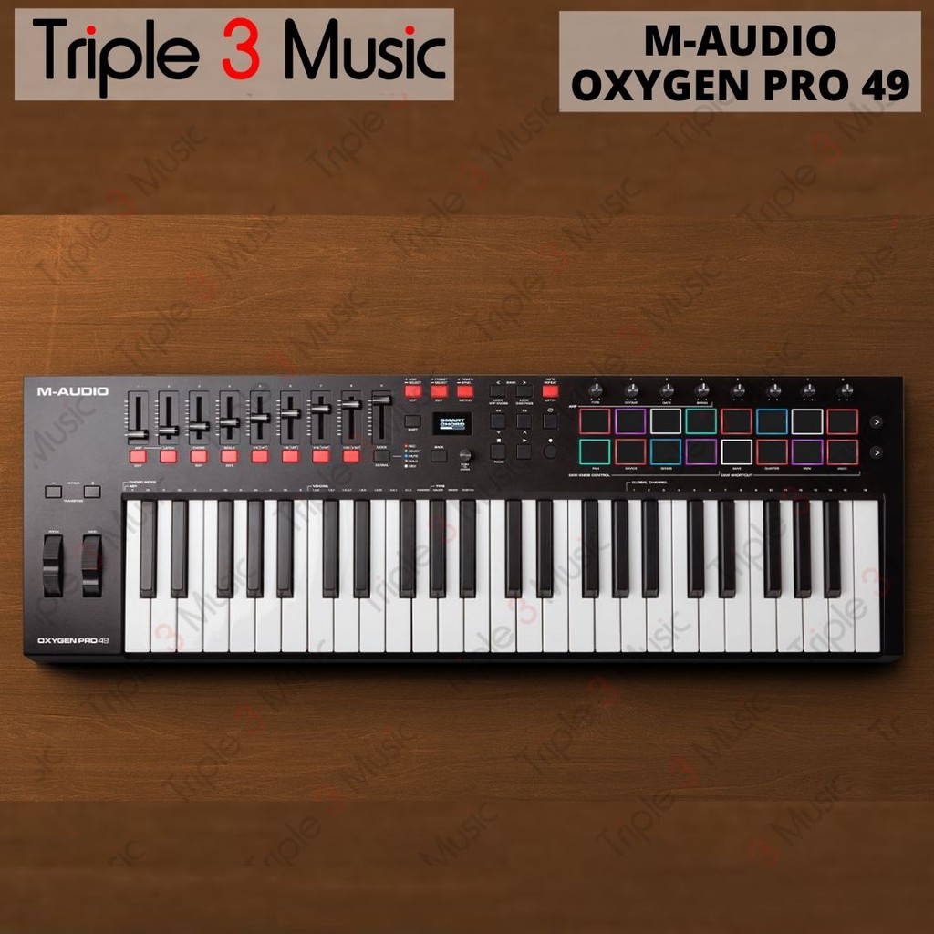 M-Audio Oxygen Pro 49 Midi Controller 49 keys