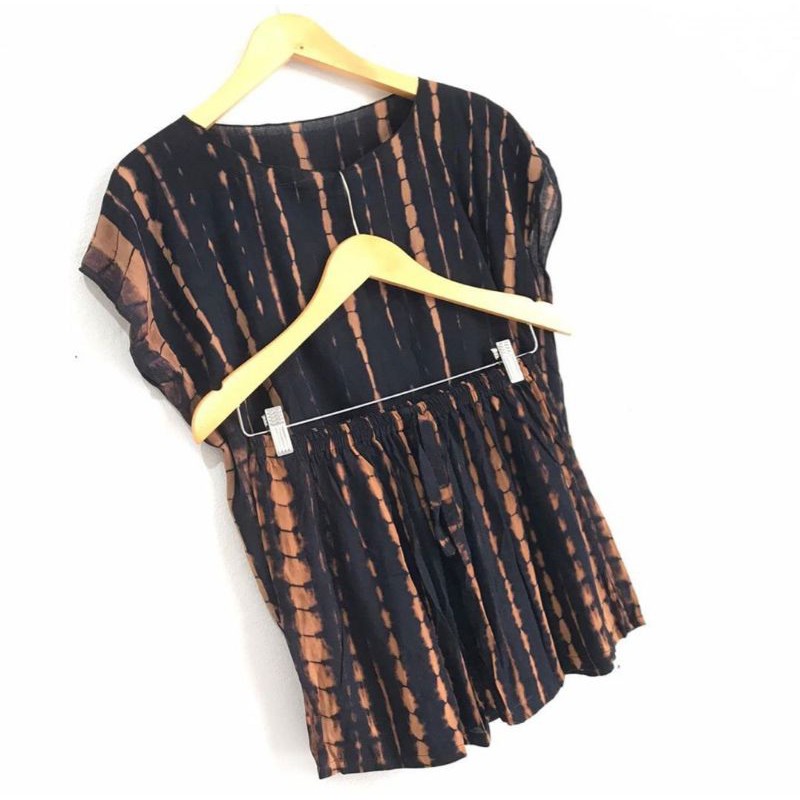 SET TIE DYE | SETELAN TIE DYE CELANA PENDEK | ONE SET TIE DYE JUMBO | TIE DYE BIGSIZE