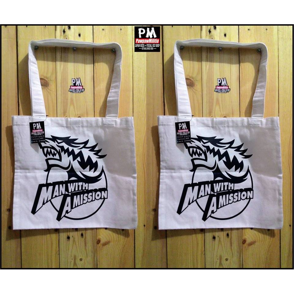 Totte Bag Man With A Mission White