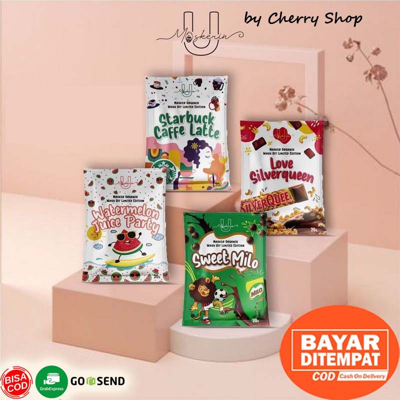 [BUY 5 GET GIFT] [DIST.RESMI] UMASKERIN MASKER ORGANIK SNACK SERIES 20GR