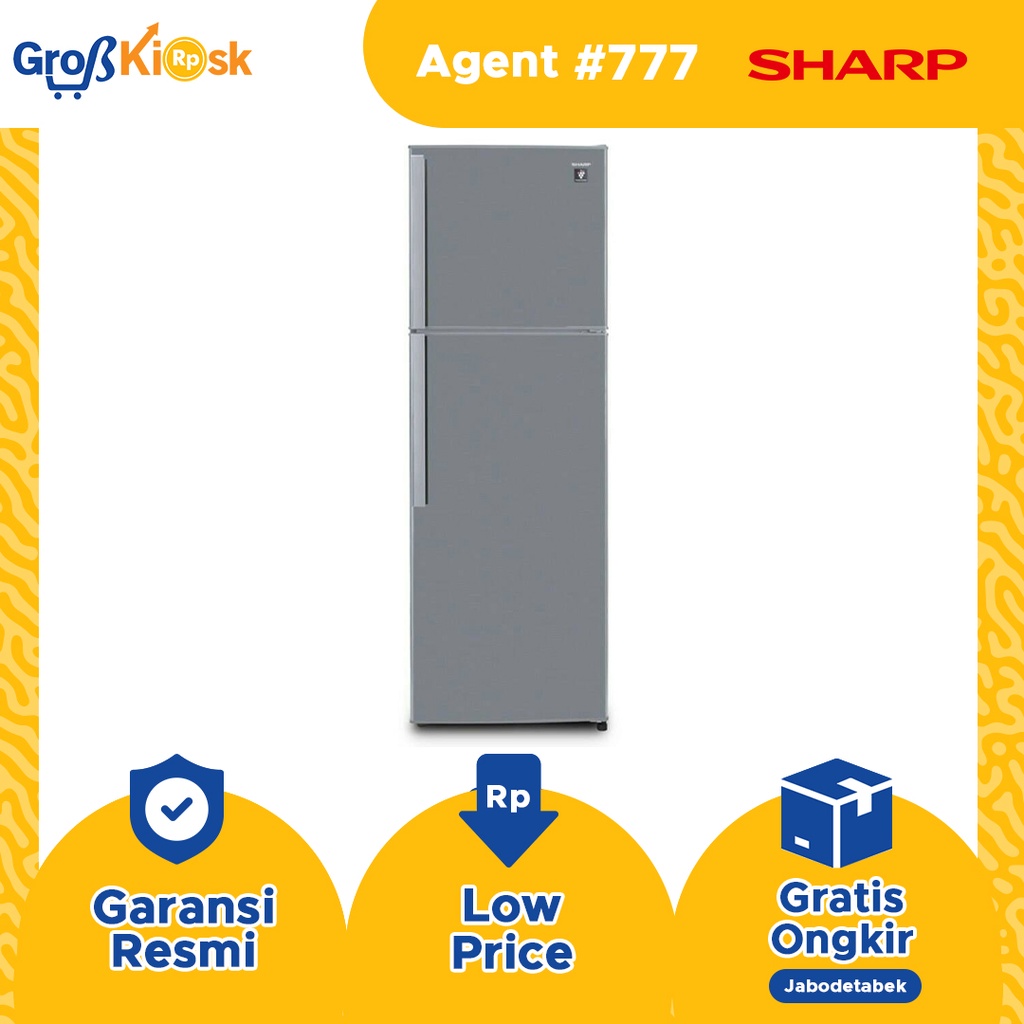 Sharp Kulkas 2 Pintu SJ-450GP-SD