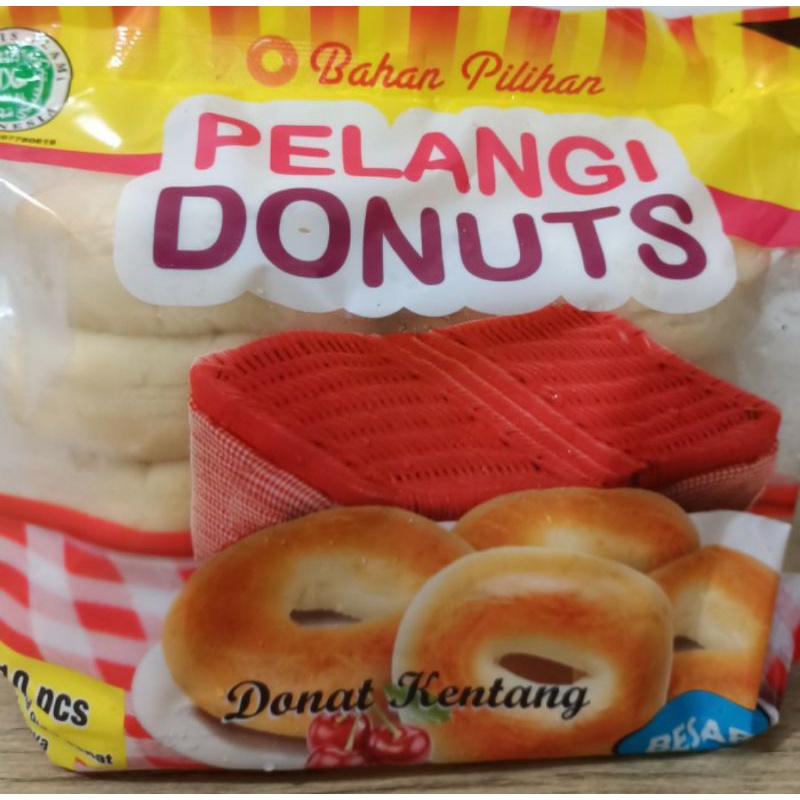 

Pelangi Donuts donat kentang isi10