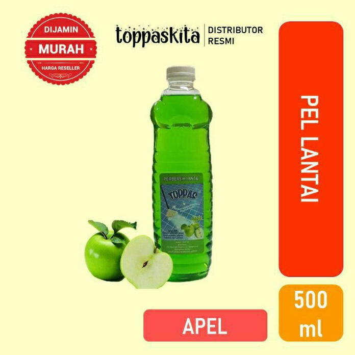 Toppas Pembersih Lantai 500ml / Pel Lantai / Floor Cleaner Termurah