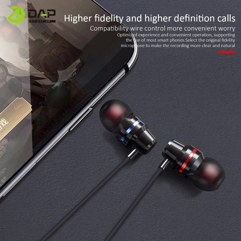 Headset DAP DH-F17 TYPE-C Handsfree DAP DH-F17 TYPE C Earphone DAP DH-F17 TIPE-C ORIGINAL