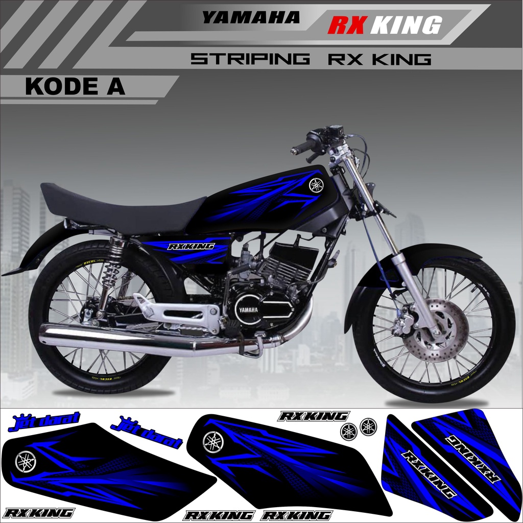 Striping Rx King Variasi / Sticker Rx King Variasi Kode A