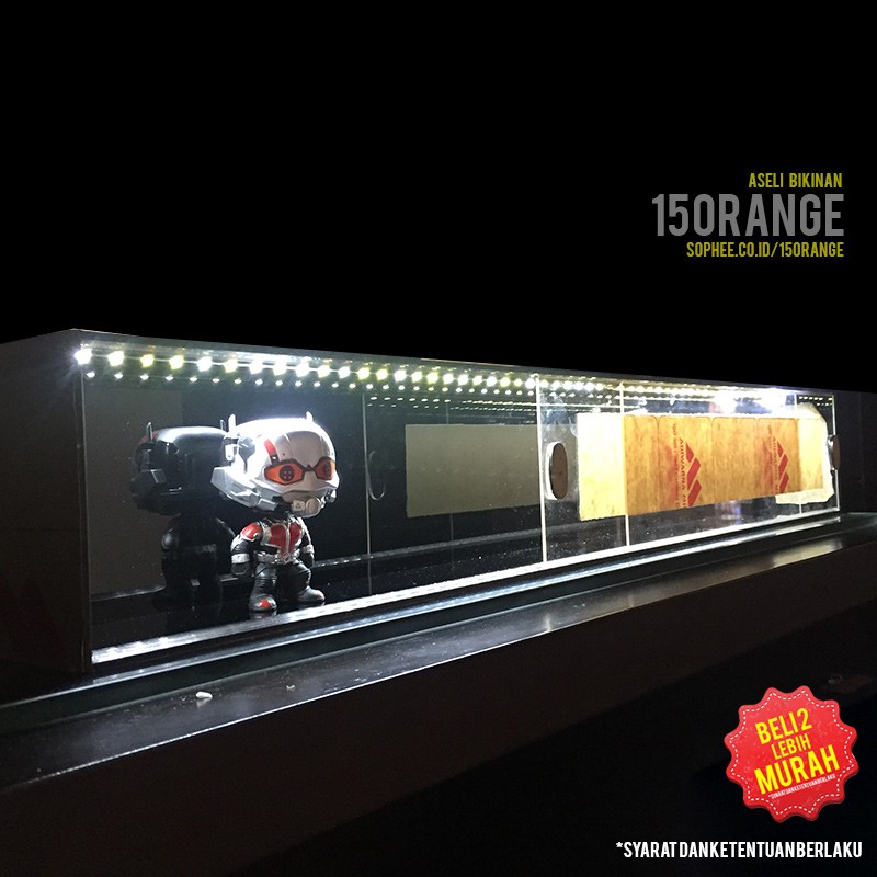 Rak Display Funko Diecast Action Figure dengan LED
