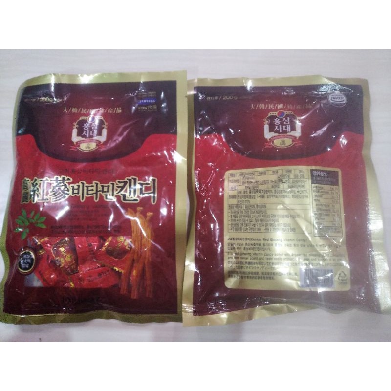 Korean red ginseng_permen ginseng