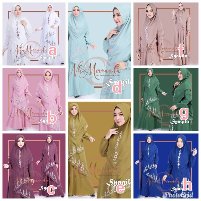 Semboja House | SYAQILA SYAR'I by Nha Miranda | gamis syar'i Ceruti