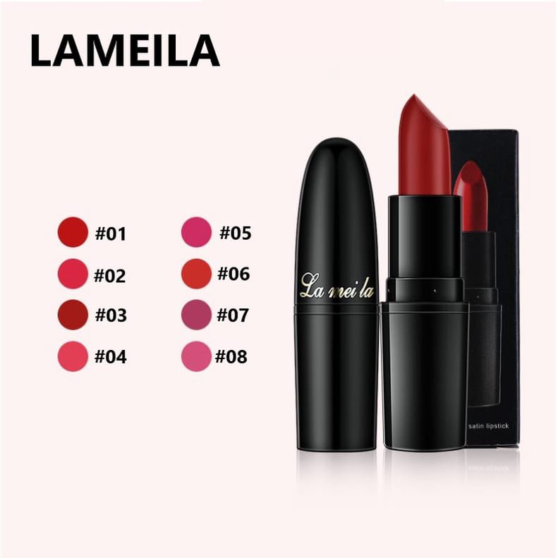 LAMEILA 1007 LIPSTICK MATTE  LIPSTIK 8 WARNA WATERPROOF DAN LONG LASTING