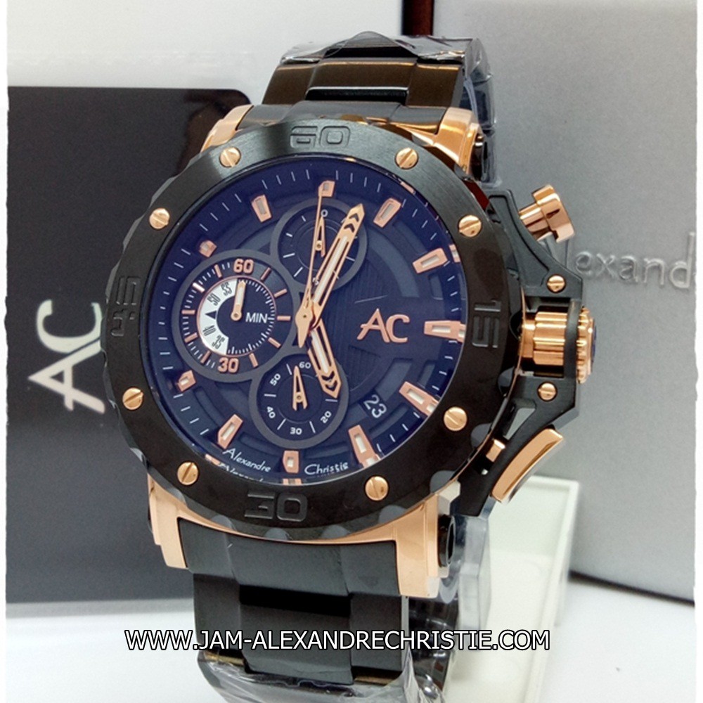 Jam Tangan Pria Alexandre Christie Ac 9205 Mc Original Indonesia