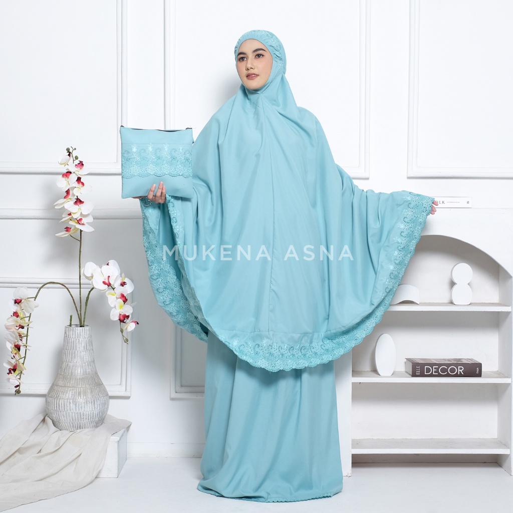 Mukena Dewasa Khadijah Katun Mikro Premium