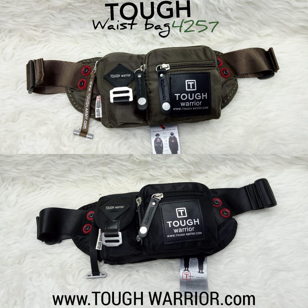 TAS PINGGANG IMPORT TOUGH WARRIOR ARMY 4257 (BISA BAYAR DI TEMPAT)