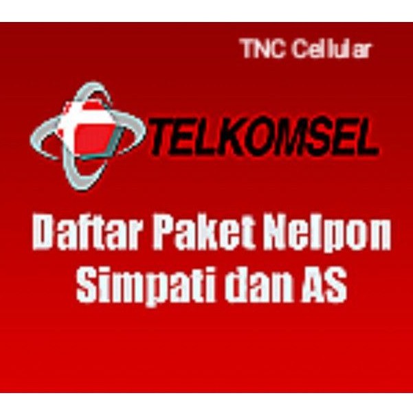 Paket nelfon Telkomsel As - Simpati (berlaku zona)