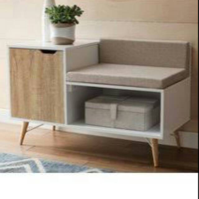 Storage bench kursi laci sofa lemari sofa tunggu kursi 