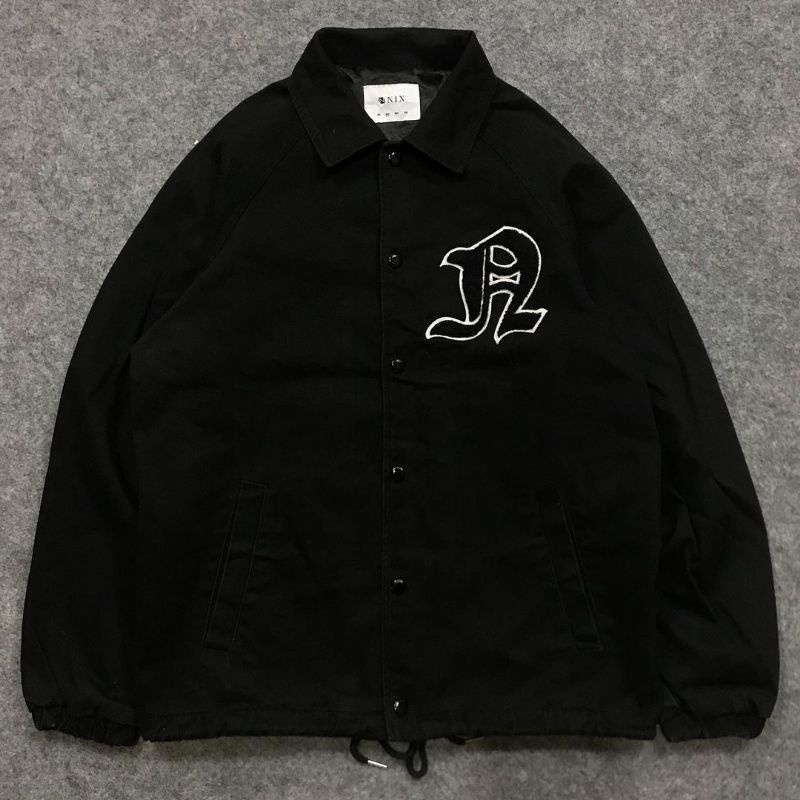 COACH CAVAS JACKET NIX BLACK