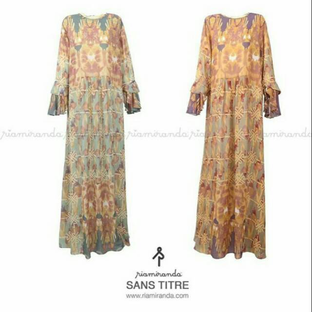 Hera Dress Green Ria Miranda