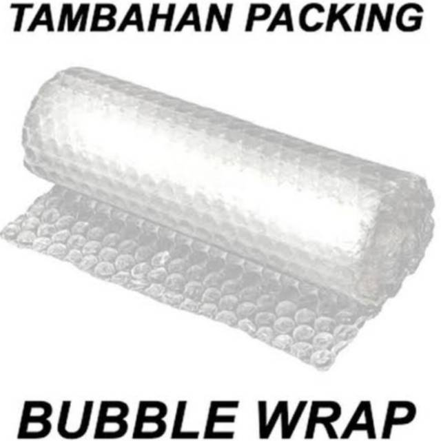 

Bubble Wrap ( untuk tambahan packing )