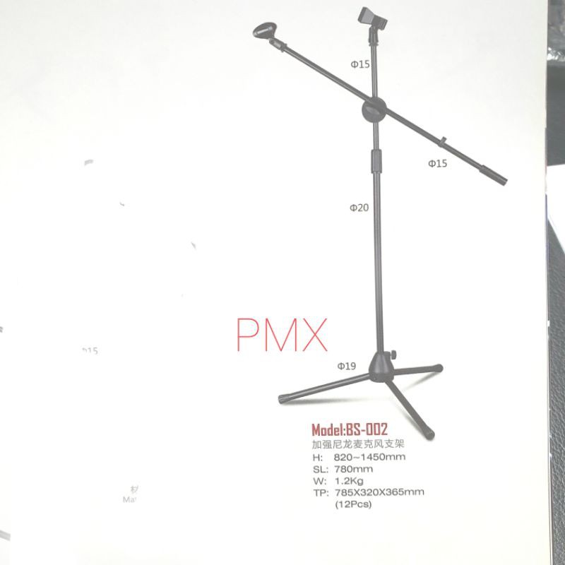 stand mic PMX BS 002
