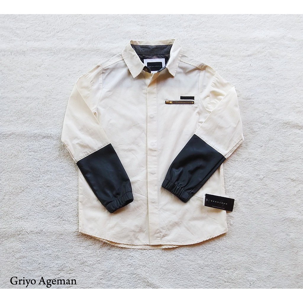 Kemeja Anak Sean John Cream M