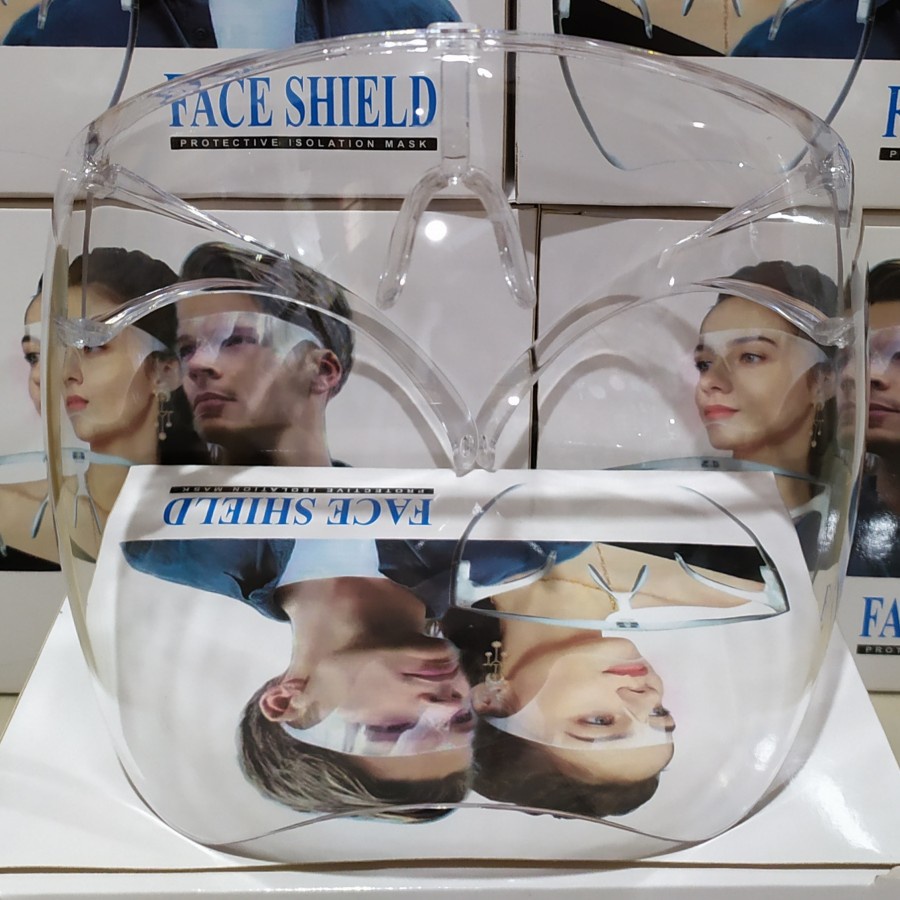 COD Acylic Face Shield Import Grosir Murah Acrylic Full Face, Clear Glass Acrylic P10