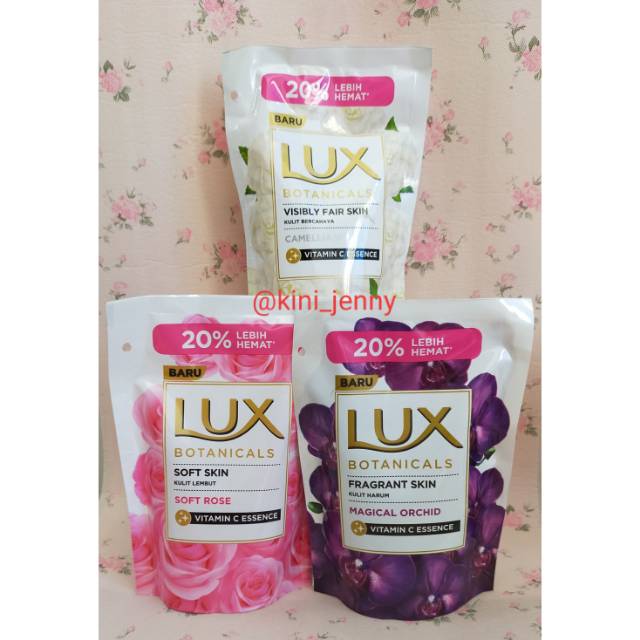 SABUN LUX CAIR REFILL KEMASAN BARU 250 ML 450 ML