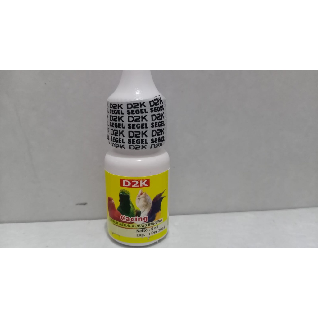 CACING D2K OBAT BURUNG SAKIT CACINGAN UNTUK SEMUA BURUNG