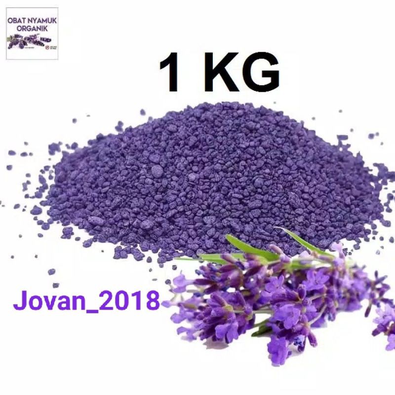 Pasir magic pasir lavender anti nyamuk refil malaria demam berdarah chikungunya paket per 1kg