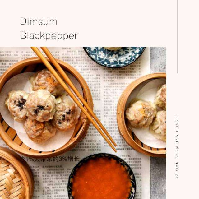 

Dimsum blackpepper jumbo /dimsum ayam / udang