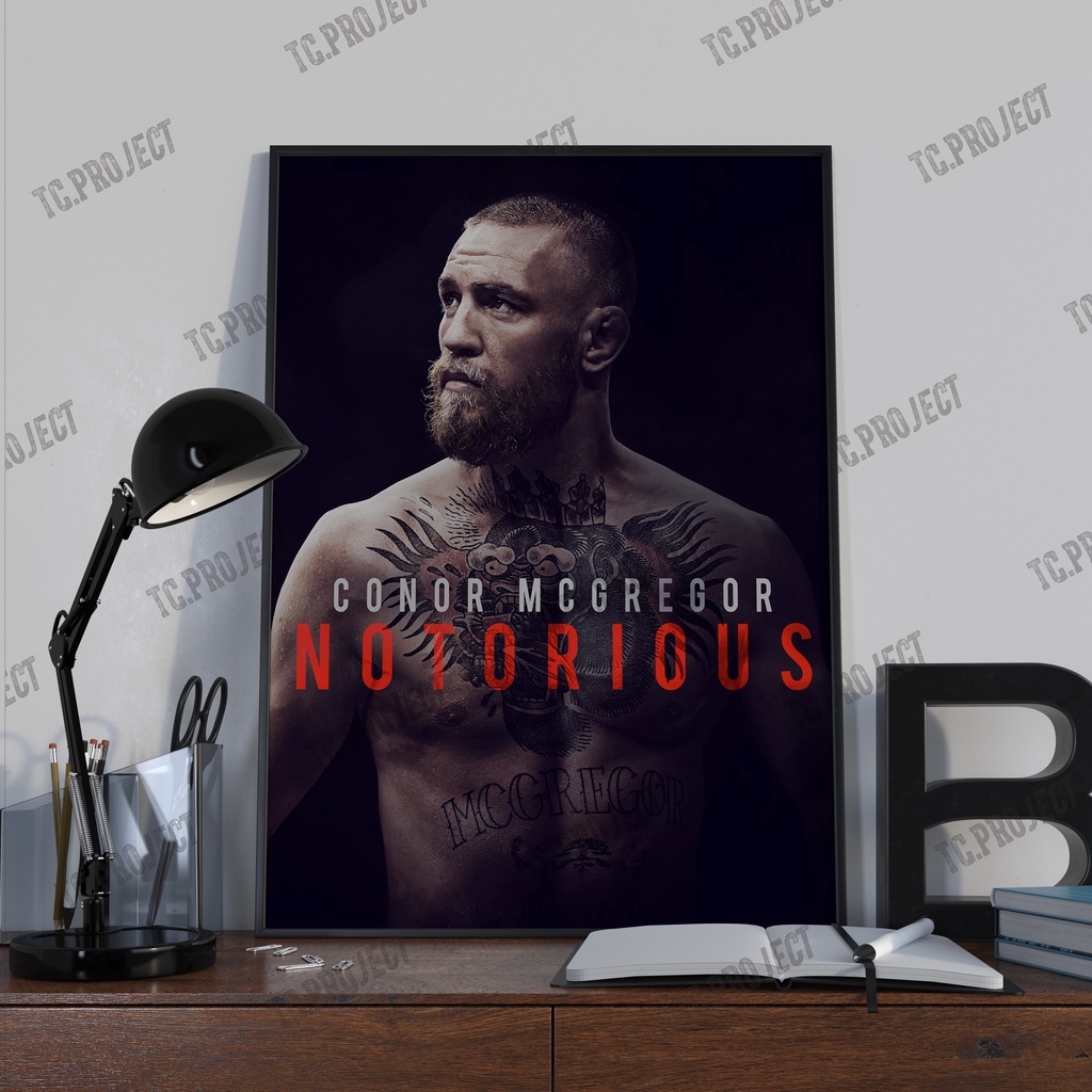 Poster Conor McGregor UFC GYM- Wall Decor Hiasan Dinding 002