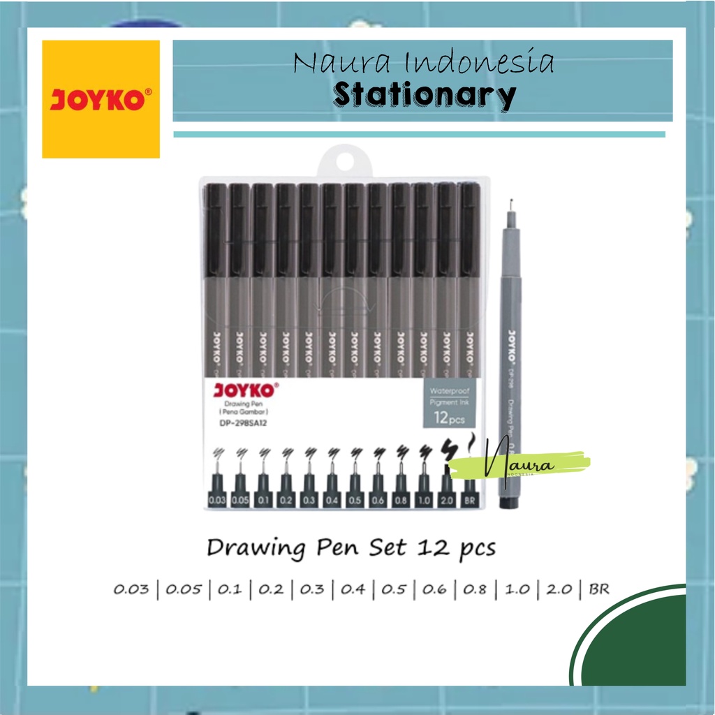 

Joyko Drawing Pen DP-298SA-12 | Drawing Pen Joyko | Joyko DP-298SA-12