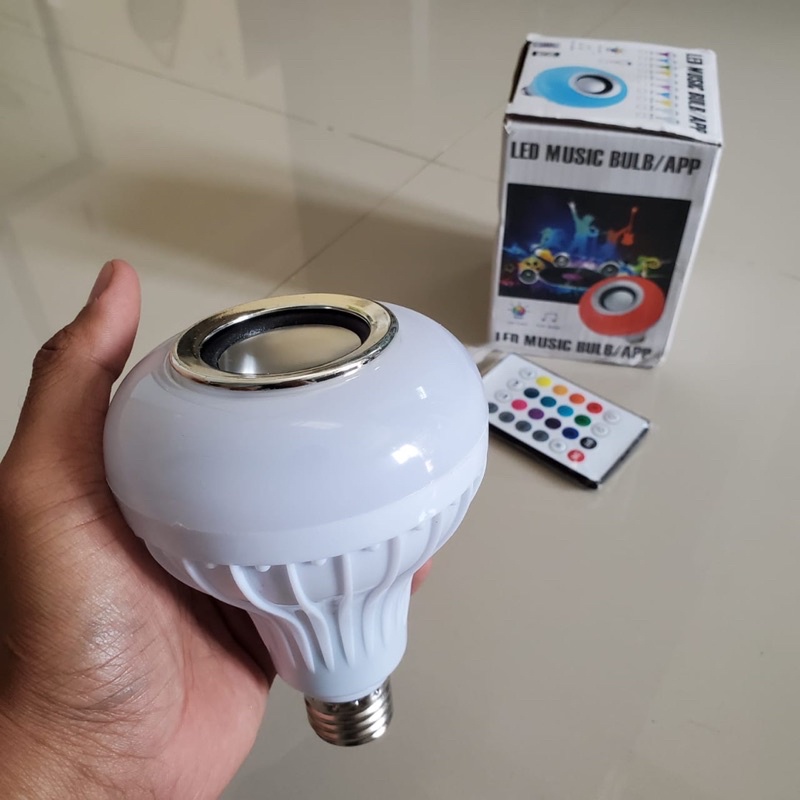 lampu led speker bluethoot RGb remote Control