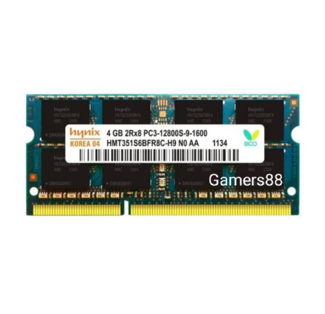 Ram Memory Hynix SODIMM Laptop 4GB DDR3 12800/1600 4G Sodim