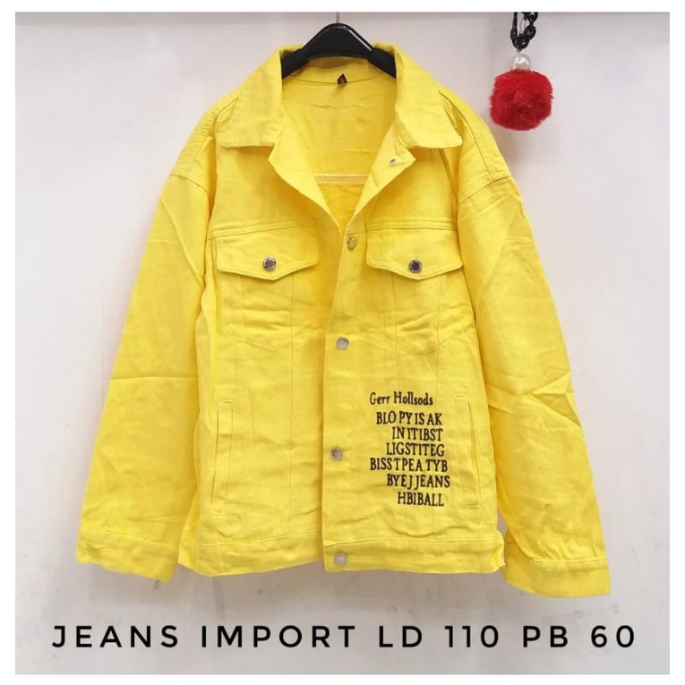 JAKET JEAN'S IMPORT / JAKET IMPORT PREMIUM
