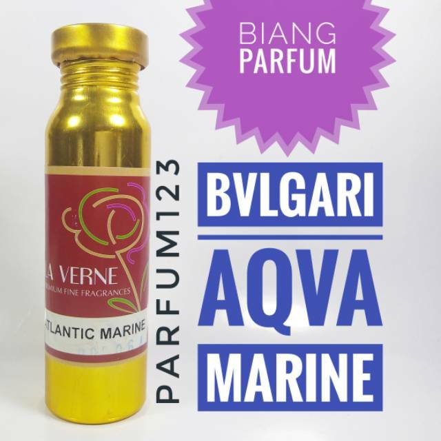 Termurah biang parfum BVLGARI AQUA MARINE - atlantic marine 100cc by la verne - fragrance oil