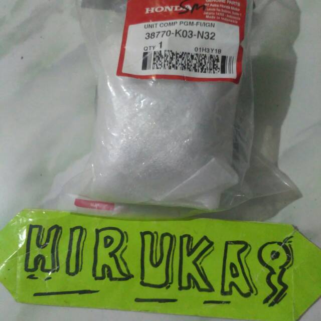 38770-K03-N32 ECU ECM REVO FI ORI AHM 100% AHM  38770K03N32