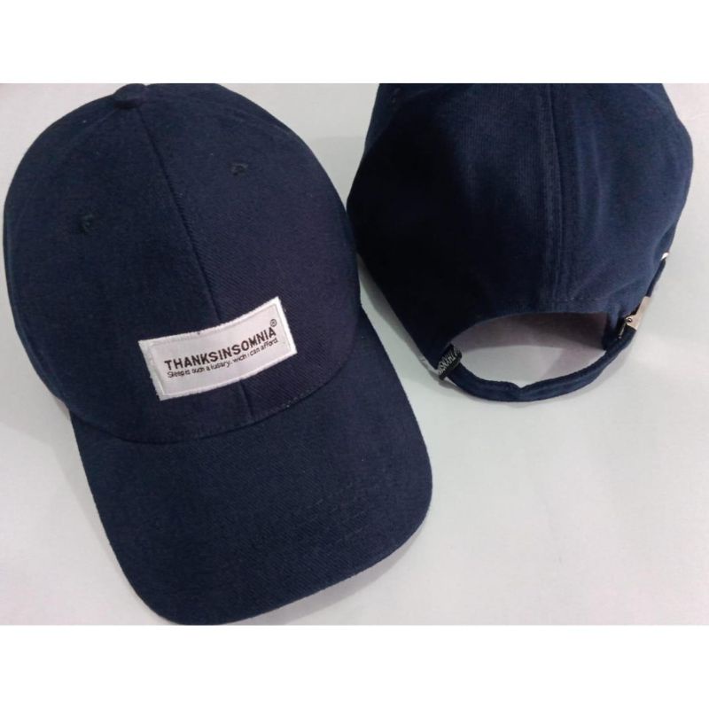 Topi pria distro BORDIR THANKSINSOMNIA ORIGINAL