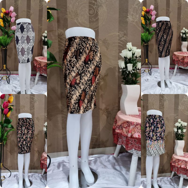 rok kebaya ,rok plisket pendek//rok batik couple//rok span/ rok Batik