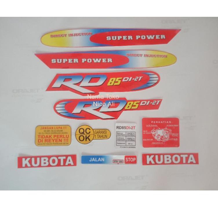 

stiker mesin traktor (ART. P4649)