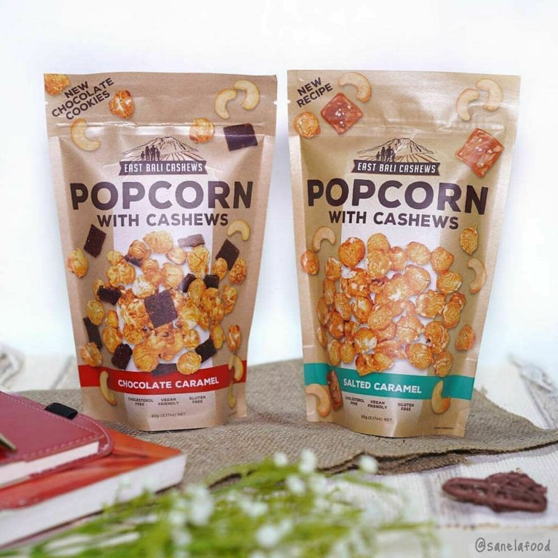 

Popcorn East Bali Cashews Cemilan Sehat