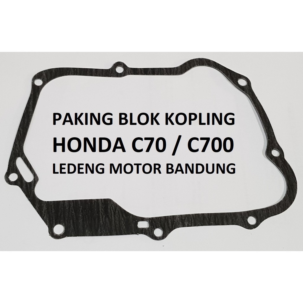 Eceran Gasket Paking Blok Kopling C70 C700 Honda C 70 700 Packing Lokal