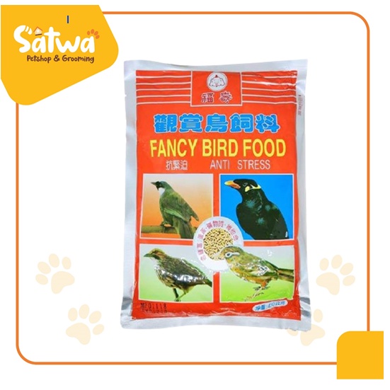 fancy bird food anti stres pakan burung beo wambi cucakrawa murai dll