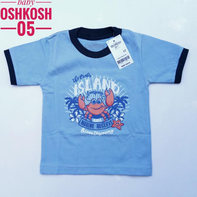 6 12 bulan baju kaos anak laki-laki baby oshkosh 5 HIGH QUALLITY