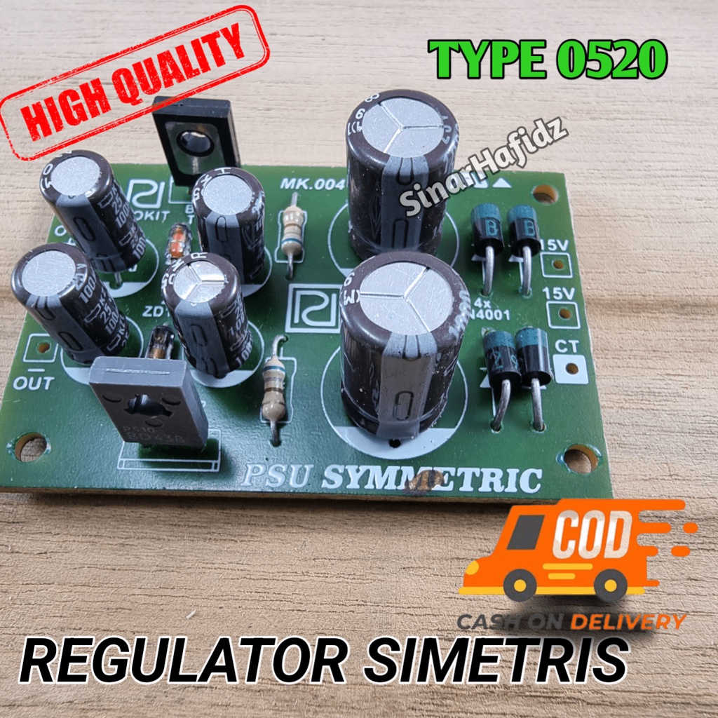 power suplay regulator simetris CT 12V/15v