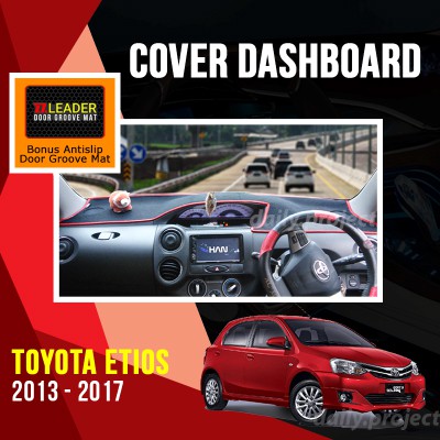 Dashboard Cover Toyota Etios 2013 - 2017 Aksesoris Cover Dashboard Toyota Etios