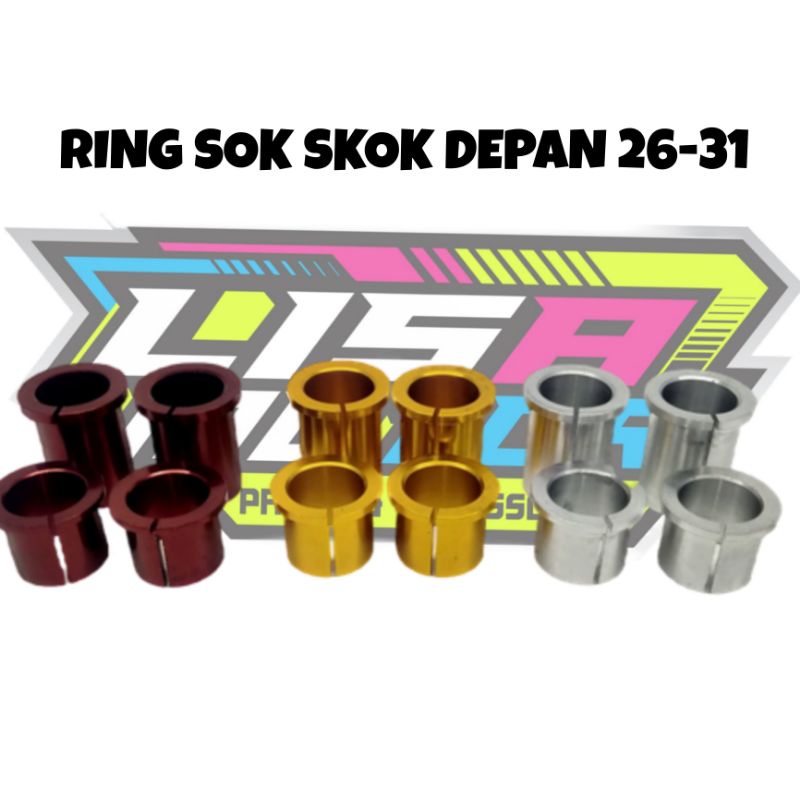 BOS/SOK AS DEPAN UK 26 KE 31 WARNA 3  MACAM KUNING MERAH SILVER