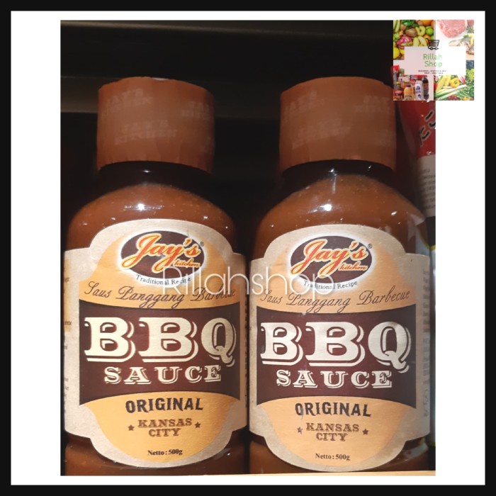 

SAUS BBQ ORIGINAL JAY'S KITCHEN / SUAUCE BBQ 500 GRAM